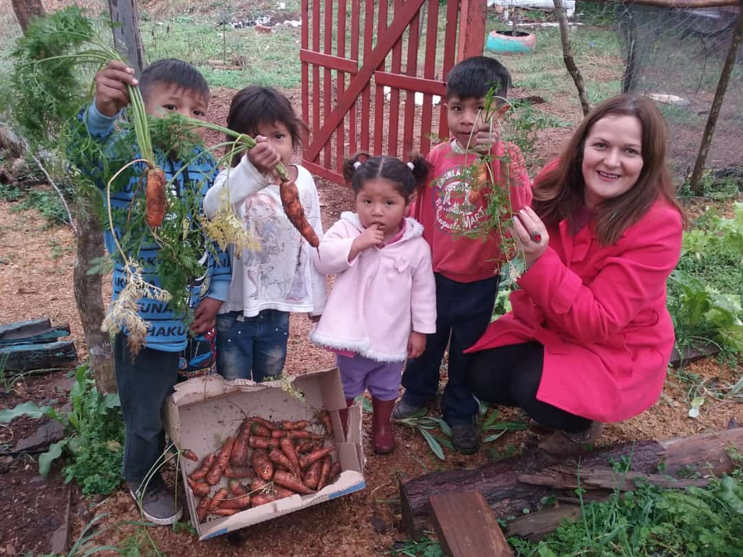 Niños y zanahorias