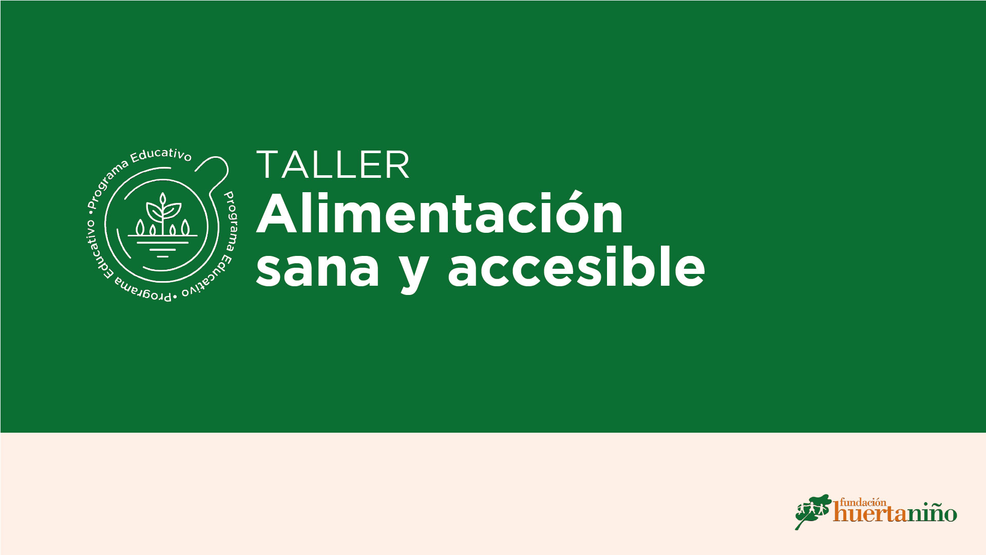 Alimentación accesible